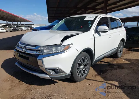 2016 Mitsubishi Outlander Se из США, поврежденный, VIN JA4AZ3A38GZ012921